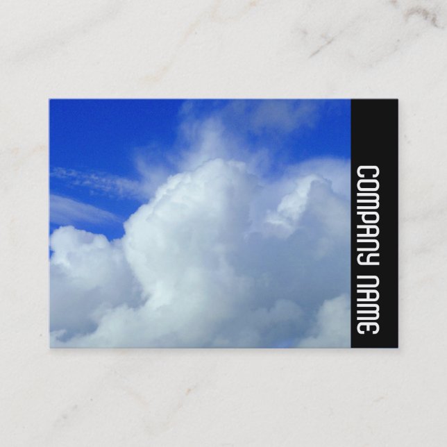 Seitenband - Wolken Visitenkarte (Vorderseite)