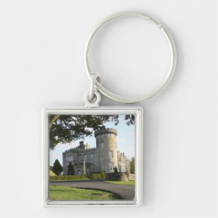 Seiteneingang von Dromoland Castle ohne Menschen Schlüsselanhänger