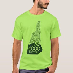 Seitenende-T - Shirt NH 4000 (grünes Logo)