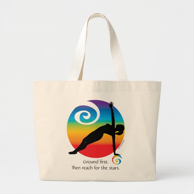 Seitenplanken-Taschen-Tasche Jumbo Stoffbeutel (Vorne)