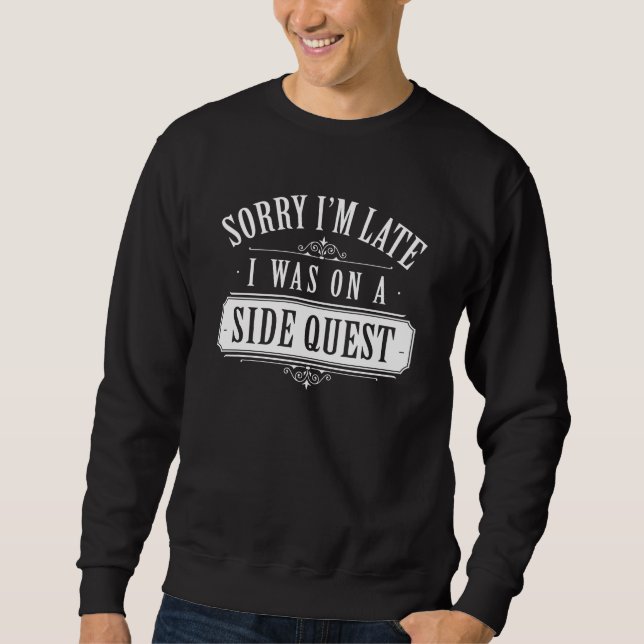 Seitenquest Sweatshirt (Vorderseite)