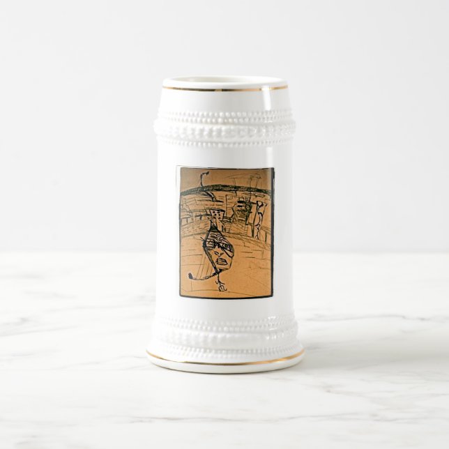 Seitenschwelle Bierglas (Mittel)