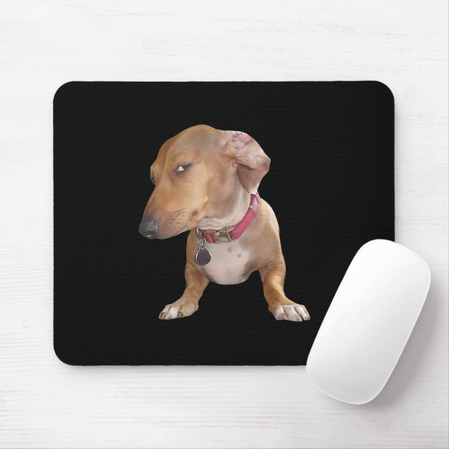 Seitliche Augenpartie Meme Maus Pad Mousepad (Mit Mouse)