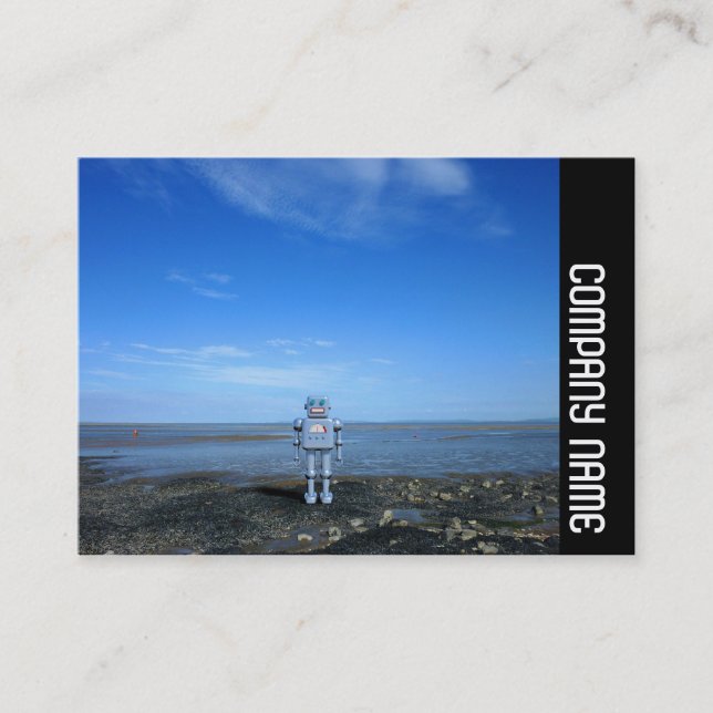 Seitliche Band - direkt am Meer Visitenkarte (Vorderseite)