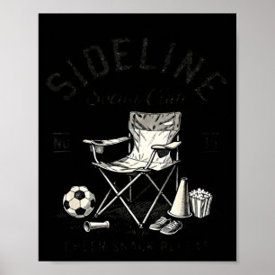 Seitliche Social Club Cheer Snack Wiederholung Soc Poster