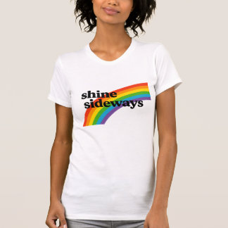 Seitwärts strahlen T-Shirt