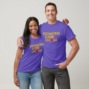 SEIU Virginia 512 Richmond ist für Gewerkschaften T-Shirt