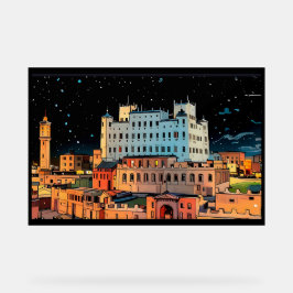 Seiyun City - Yemen Acrylschild