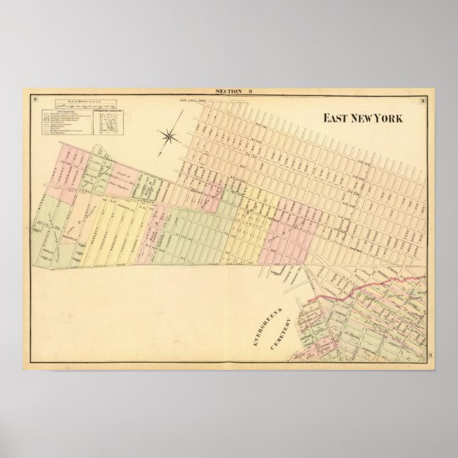 Sek. 9 East New York Poster (Vorne)