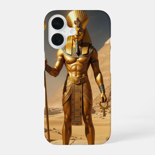 Sekhmet – Lion-Headed War Goddess´1 iPhone 16 Hülle (Rückseite)