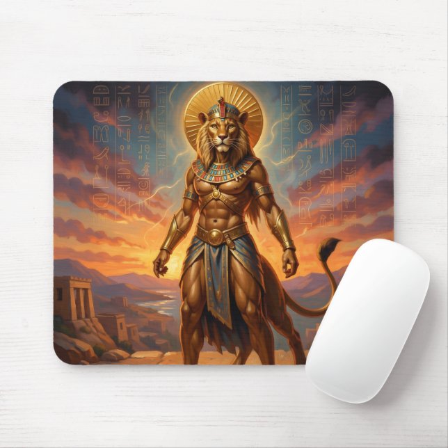 Sekhmet – Lion-Headed War Goddess´2 Mousepad (Mit Mouse)
