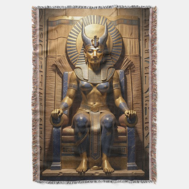 Sekhmet – Lion-Headed War Goddess Decke (Vorderseite Vertikal)