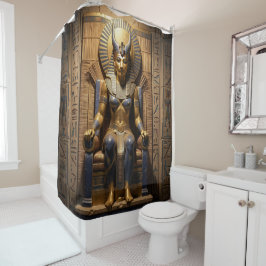 Sekhmet – Lion-Headed War Goddess Duschvorhang