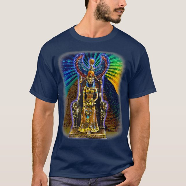 Sekhmet Lioness ägyptische Göttin der Heilung T-Shirt (Vorderseite)
