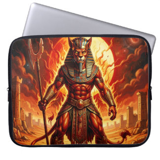 Sekhmet – Löwenköpfige Kriegsgöttin´1 Laptopschutzhülle