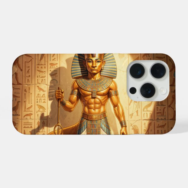 Sekhmet – Löwenköpfige Kriegsgöttin´3 iPhone Hülle (Rückseite (Horizontal))