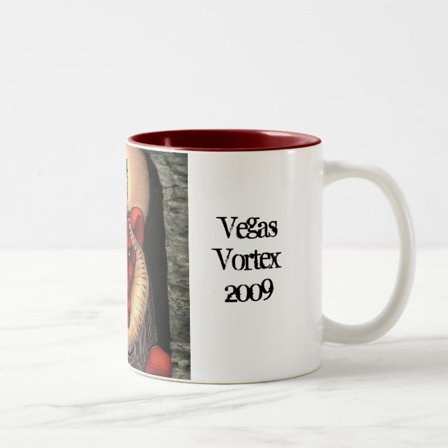 Sekhmet, Vegas-Turbulenz 2009 Zweifarbige Tasse (Rechts)