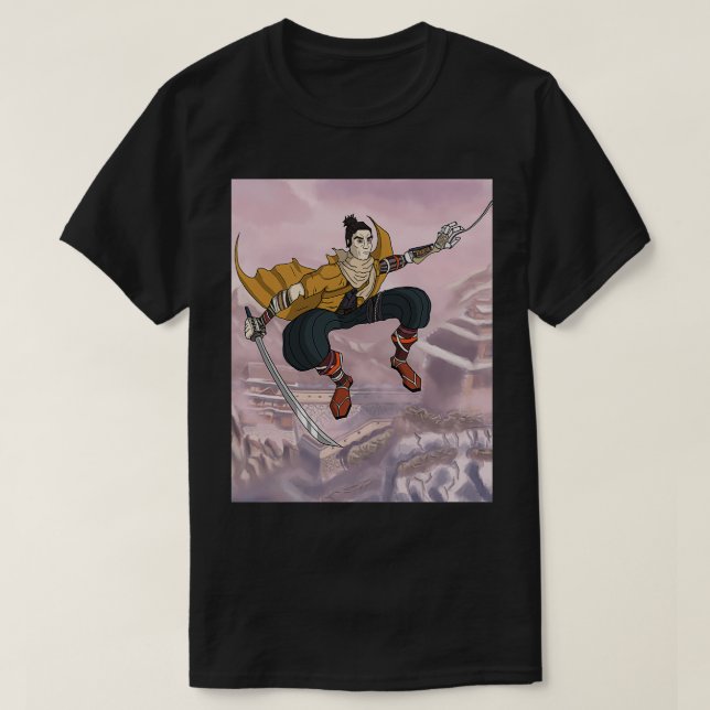 Sekiro Cartoon T-Shirt (Design vorne)