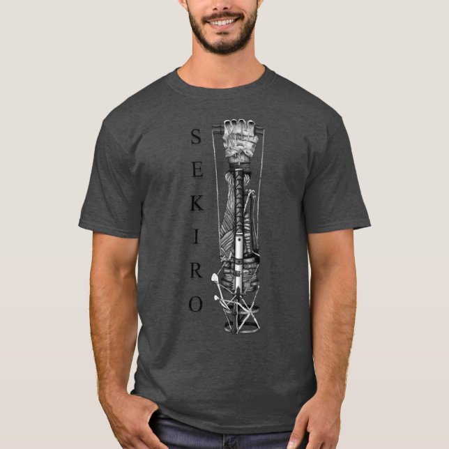 Sekiro wolf arm retro family T-Shirt (Vorderseite)