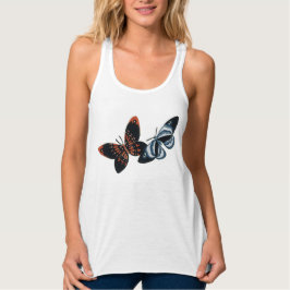 Sekka Butterflies Tank Top