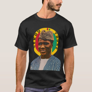 Sékou Touré Pan-Afrikanisches T-Shirt Schwarzes Ge