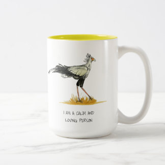 Sekretär Bird Affirmations Two-Tone Coffee Tasse