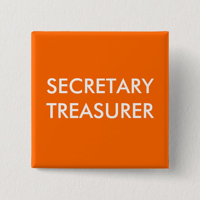 SEKRETÄR BUTTON (Vorderseite)