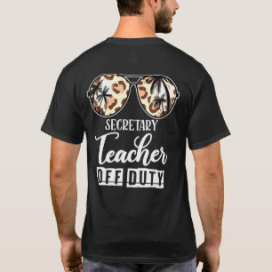 Sekretär für Dienst am letzten Schultag T-Shirt