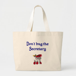 Sekretär Tote Bag Jumbo Stoffbeutel