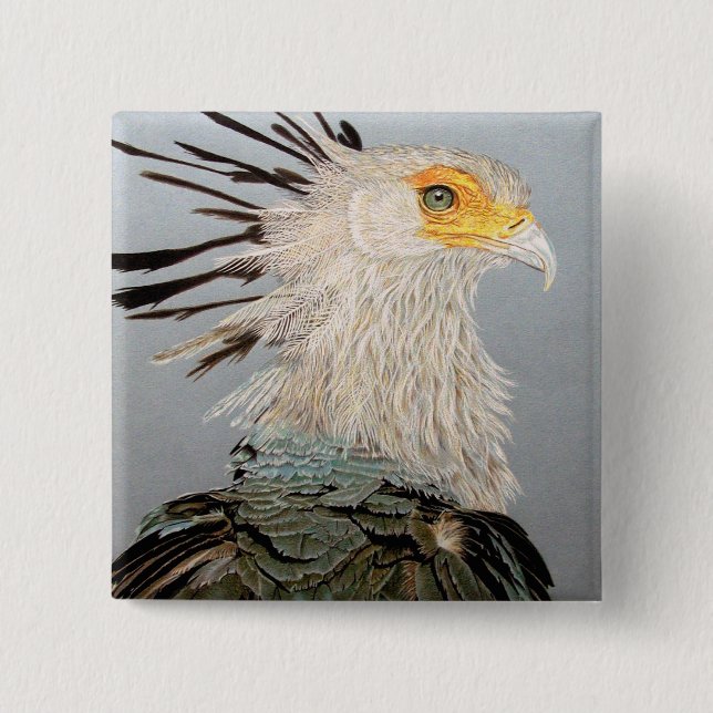 Sekretär Vogel Button (Vorderseite)