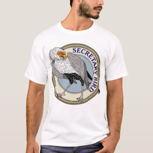 Sekretär Vogel oder marschierendes Eagle) - M T-Shirt