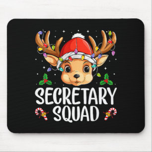 Sekretariatstruppe - Weihnachten Süße Rentiere Vor Mousepad