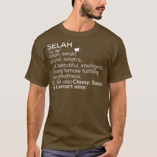 Selah Name Selah Definition Selah weibliche Name S T-Shirt