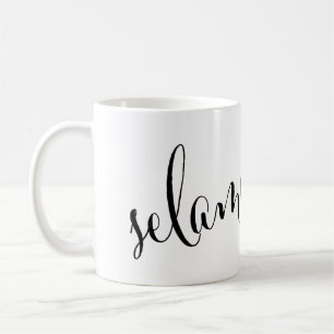 Selamat pagi Guten Morgen indonesische Tasse