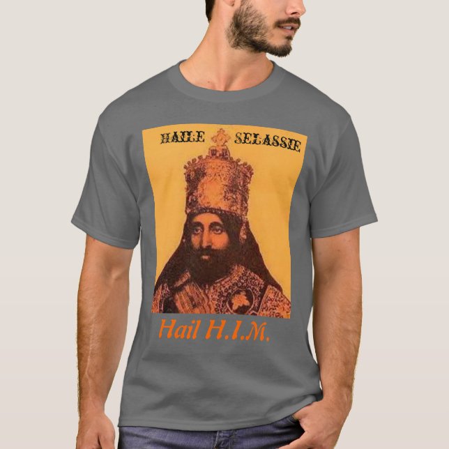 Selassie Hagel H.I.M. T-Shirt (Vorderseite)