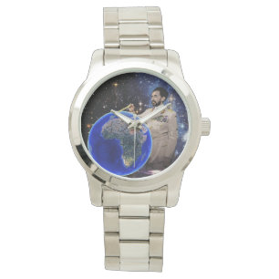 Selassie Rasta die silberne Uhr
