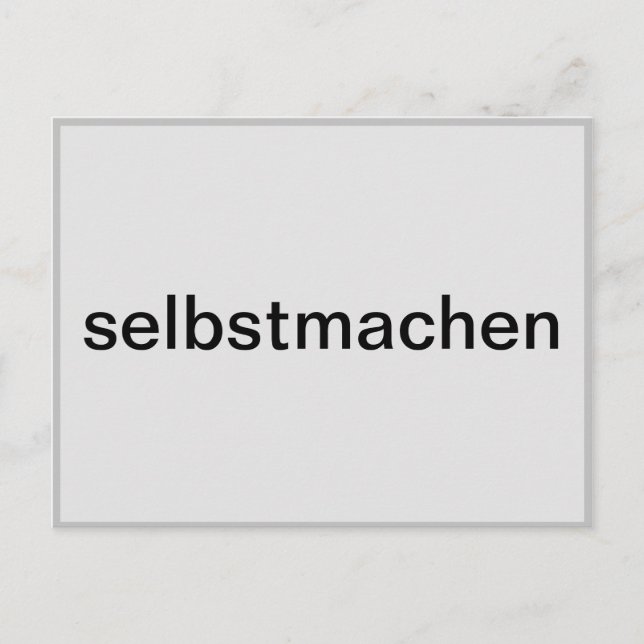 selber gestalten postkarte (Vorderseite)