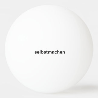 selber gestalten tischtennisball