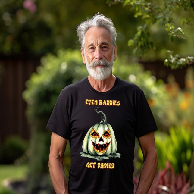 Selbst Baddies erhalten Saddies Evil Pumpkin T-Shirt (Von Creator hochgeladen)