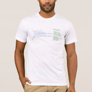 Selbst-bewusster Code T-Shirt