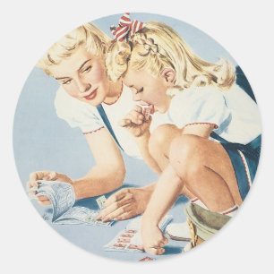 Selbst ein bisschen kann Alot JETZT helfen Runder Aufkleber