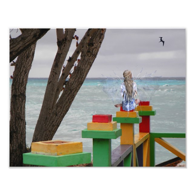 Selbst Fairies können träumen Fotodruck (Vorne)