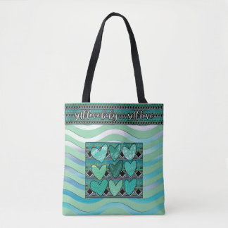 SELBST LIEBE BABY... SELBSTSTÄNDIGE LIEBE TOTE BAG
