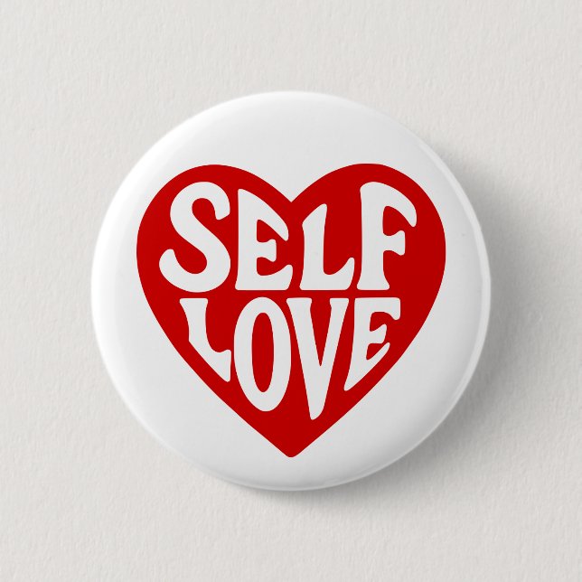 Selbst-Liebe Button (Vorderseite)