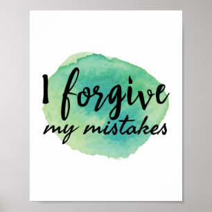 Selbst-Liebe inspirierende Worte für Selbstfürsorg Poster