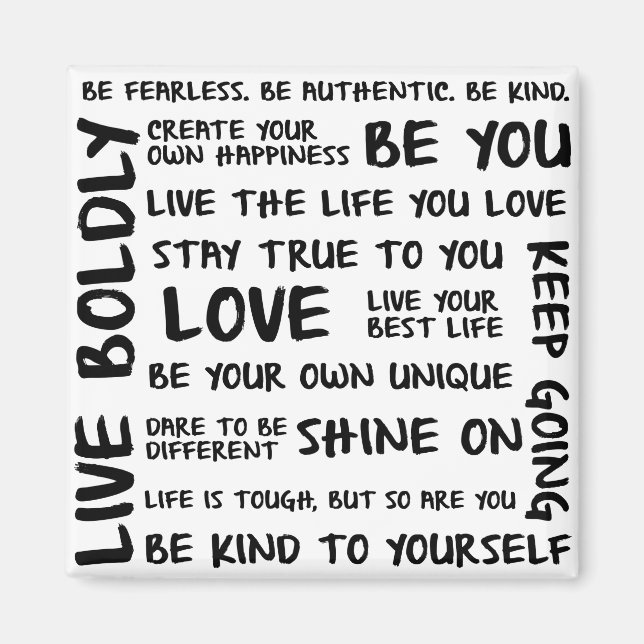 Selbst-Liebe Magnet (Vorne)