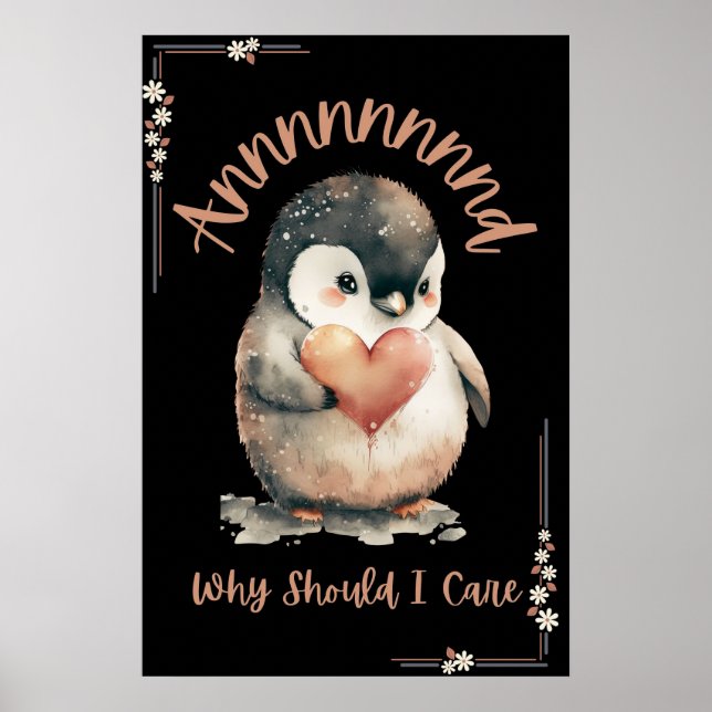 Selbst Liebe, und warum sollte ich mich kümmern, Poster (Vorne)