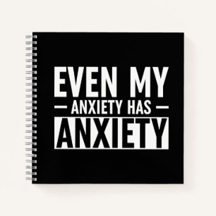 Selbst meine Angst hat Angst Notizbuch