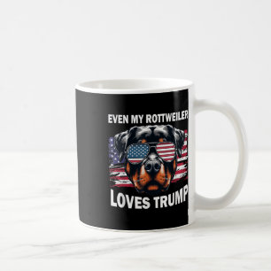 Selbst meine Rottweiler-Lieben Trump, Trump-Unters Kaffeetasse
