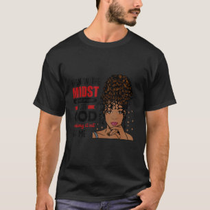 Selbst mitten in meinem Sturm sehe ich Gott arbeit T-Shirt
